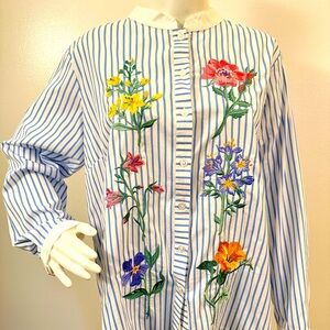 Vintage Bob Mackie Women’s Blouse Size L